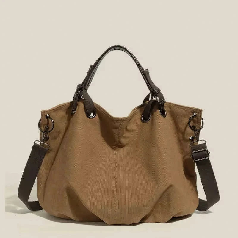 Vintage Large Capacity Tote Bag