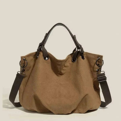 Vintage Large Capacity Tote Bag