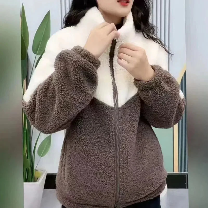Lamb Fleece Overcoat