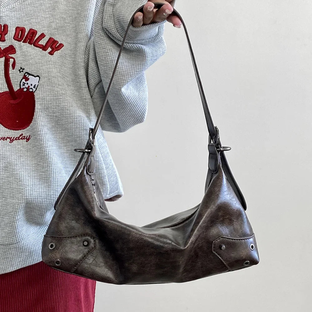 Spicy Girl Y3K Wasteland Leather Bag