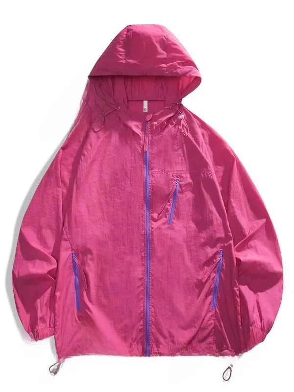 UPF50+ Nylon Ice Silk UV Protection Jacket