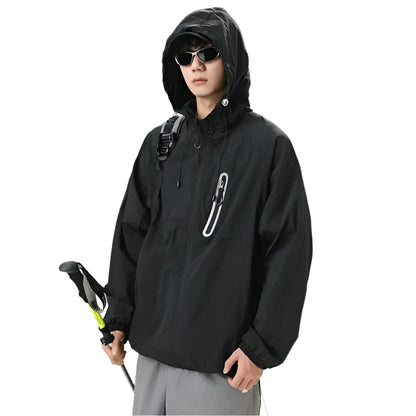 UPF50+ Ice Silk Breathable UV Protection Light Jacket