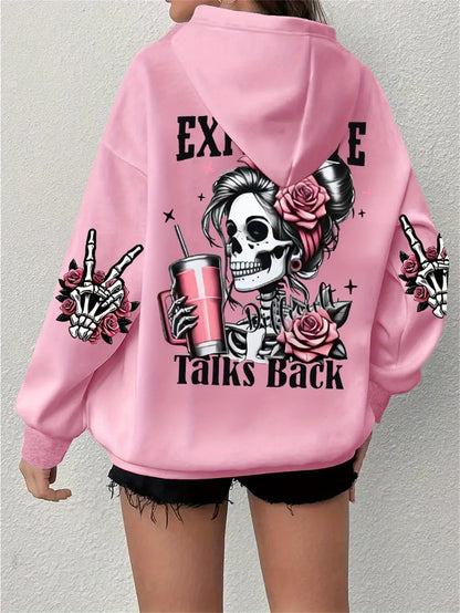 Funny Print  Hoody