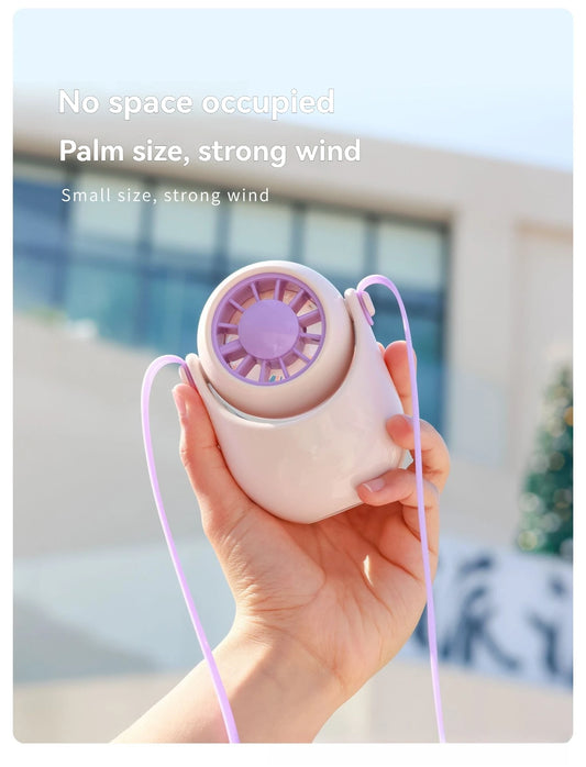2025 Ultra-Quiet Hands-Free Neck Fan