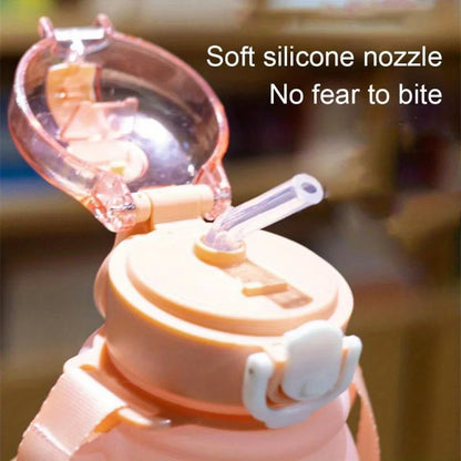 Cute Bear Water Bottle  1pc
