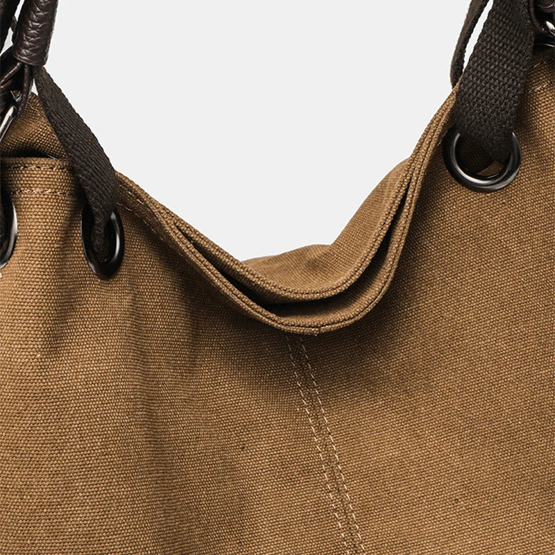 Vintage Large Capacity Tote Bag