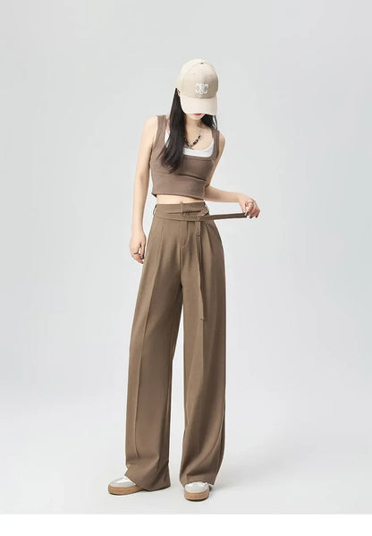 Women's Loose Drapey Suit Pants