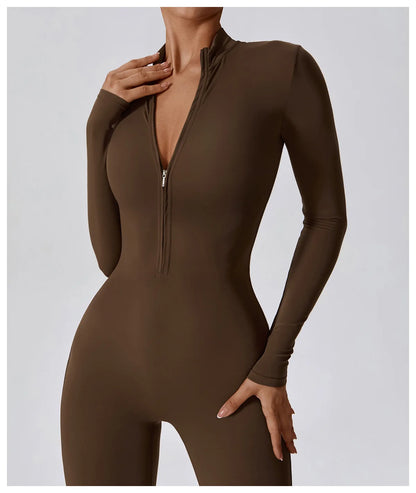 Long Sleeved Yoga Boilersuit