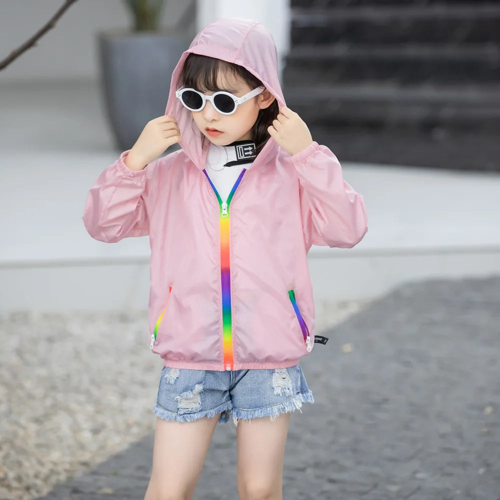 Kids Thin Sun-protective Jacket