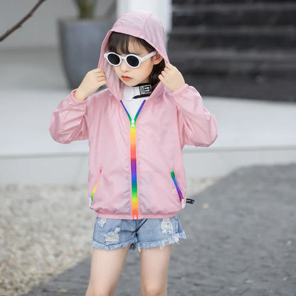 Kids Thin Sun-protective Jacket