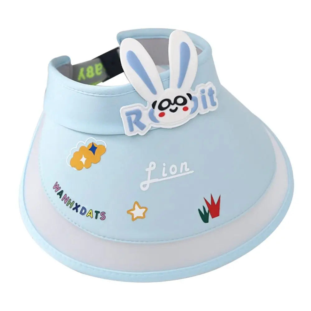 Rabbit Ear Empty Top Fan Hat USB Rechargeable