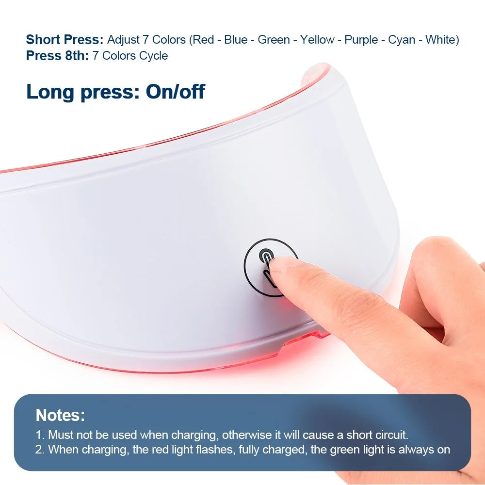 GlowLift™ Pro — for Wrinkles, Acne & Skin Firming LED Face & Neck Therapy Mask