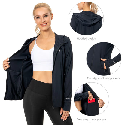 UPF 50+ Ultra-thin Summer Hoodie Jacket 