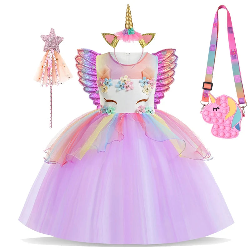Unicorn Cosplay Costume  Princess Dress
