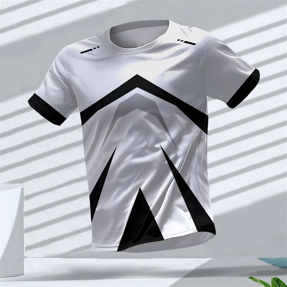 Quick-Dry 3D Sports T-Shirt
