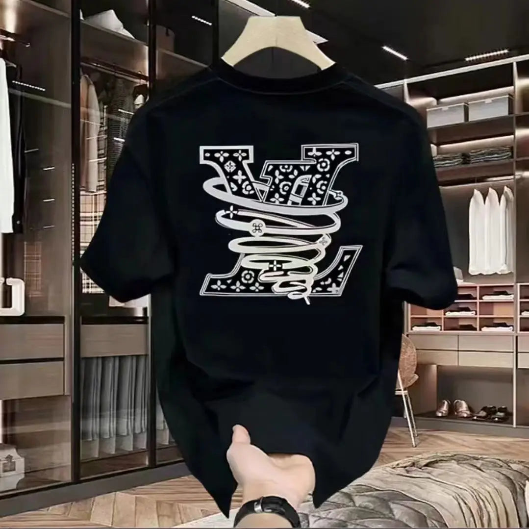 Summer Streetwear New Arrival T-Shirt - Fashion Unisex Oversized Round Neck