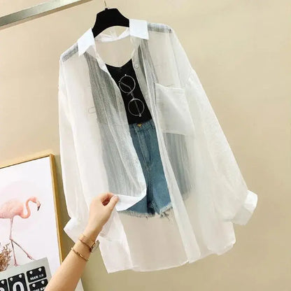 Korean Chiffon Blouse  Harajuku
