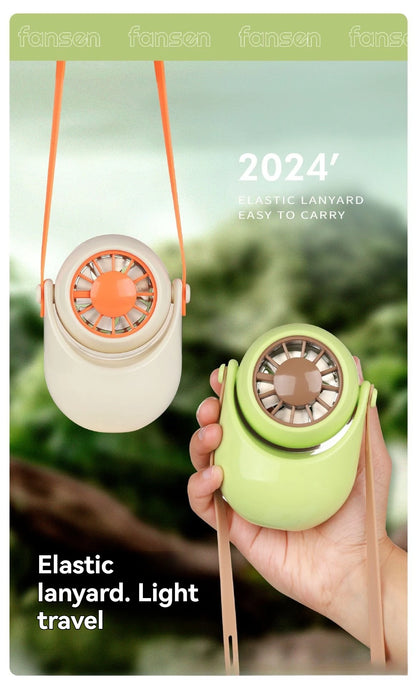 2025 Ultra-Quiet Hands-Free Neck Fan