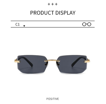 Rimless Traveling Sunglasses