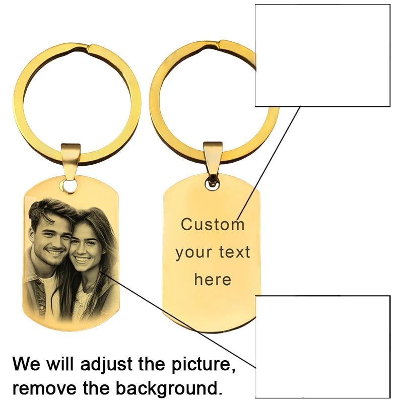 Personalized Photo Keychain