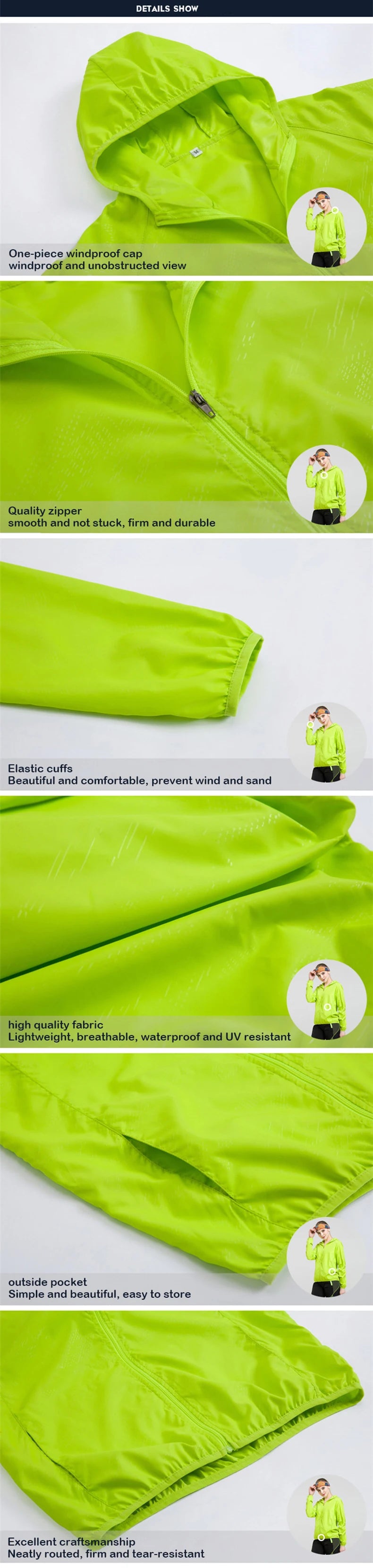 Anti UV Quick Dry Hiking Jacket