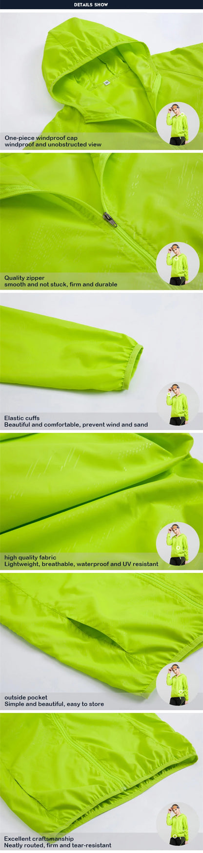 Anti UV Quick Dry Hiking Jacket