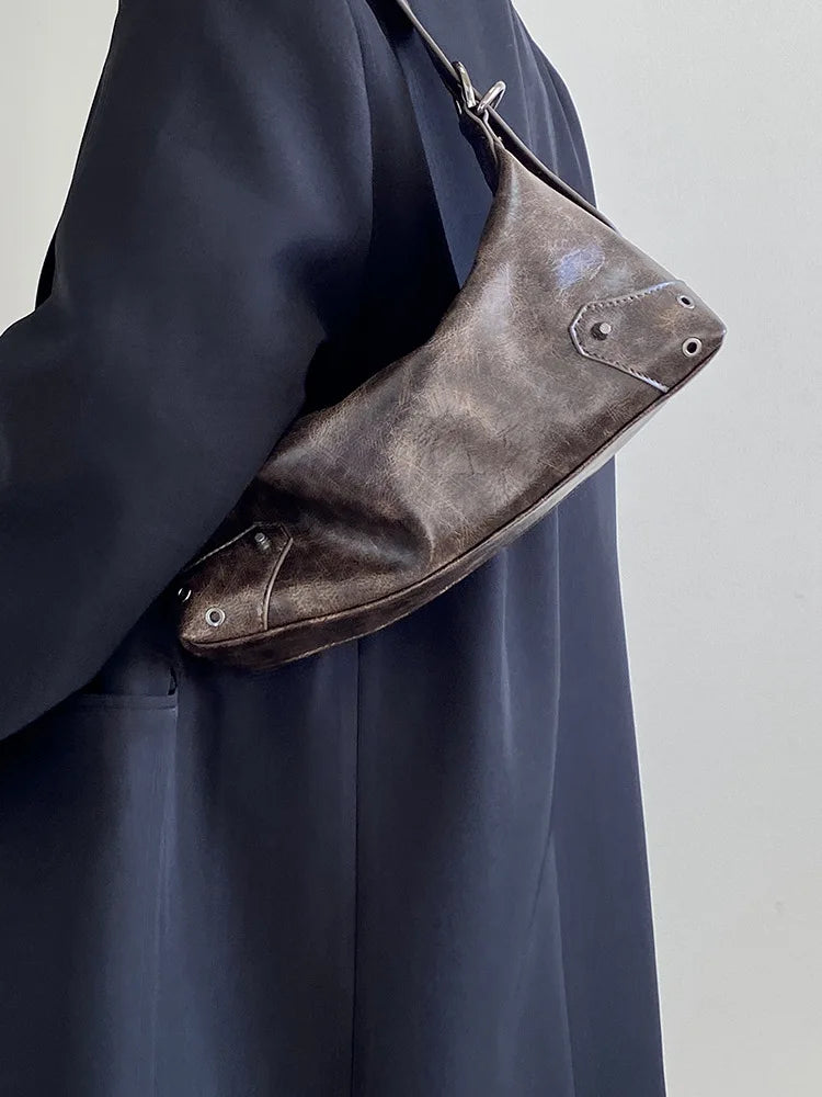 Spicy Girl Y3K Wasteland Leather Bag