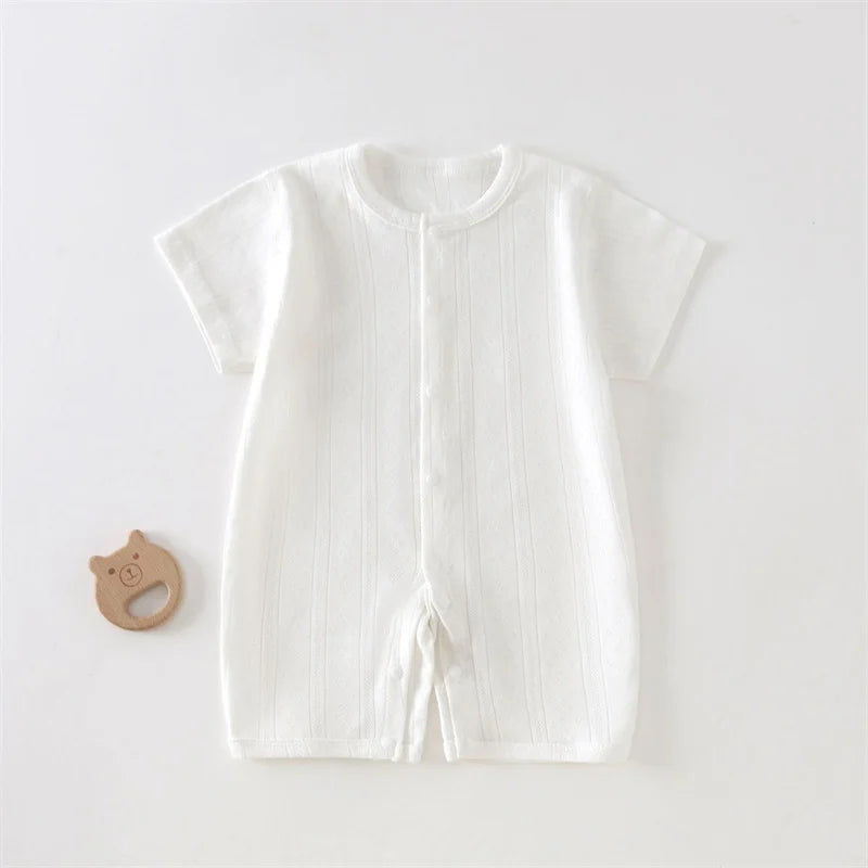Baby Short Sleeved Jumpsuit Summer