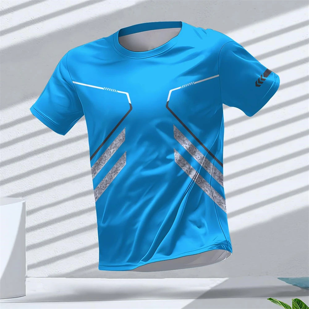 Quick-Dry 3D Sports T-Shirt