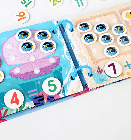 Montessori Baby Busy book Early Learning Education Toy