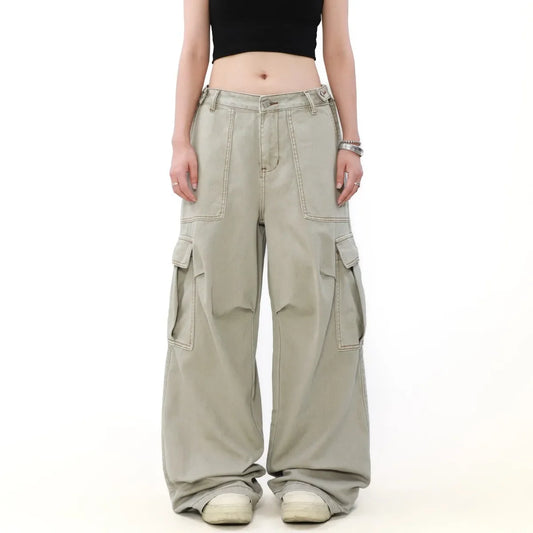 Retro American Vintage Loose Work Pants