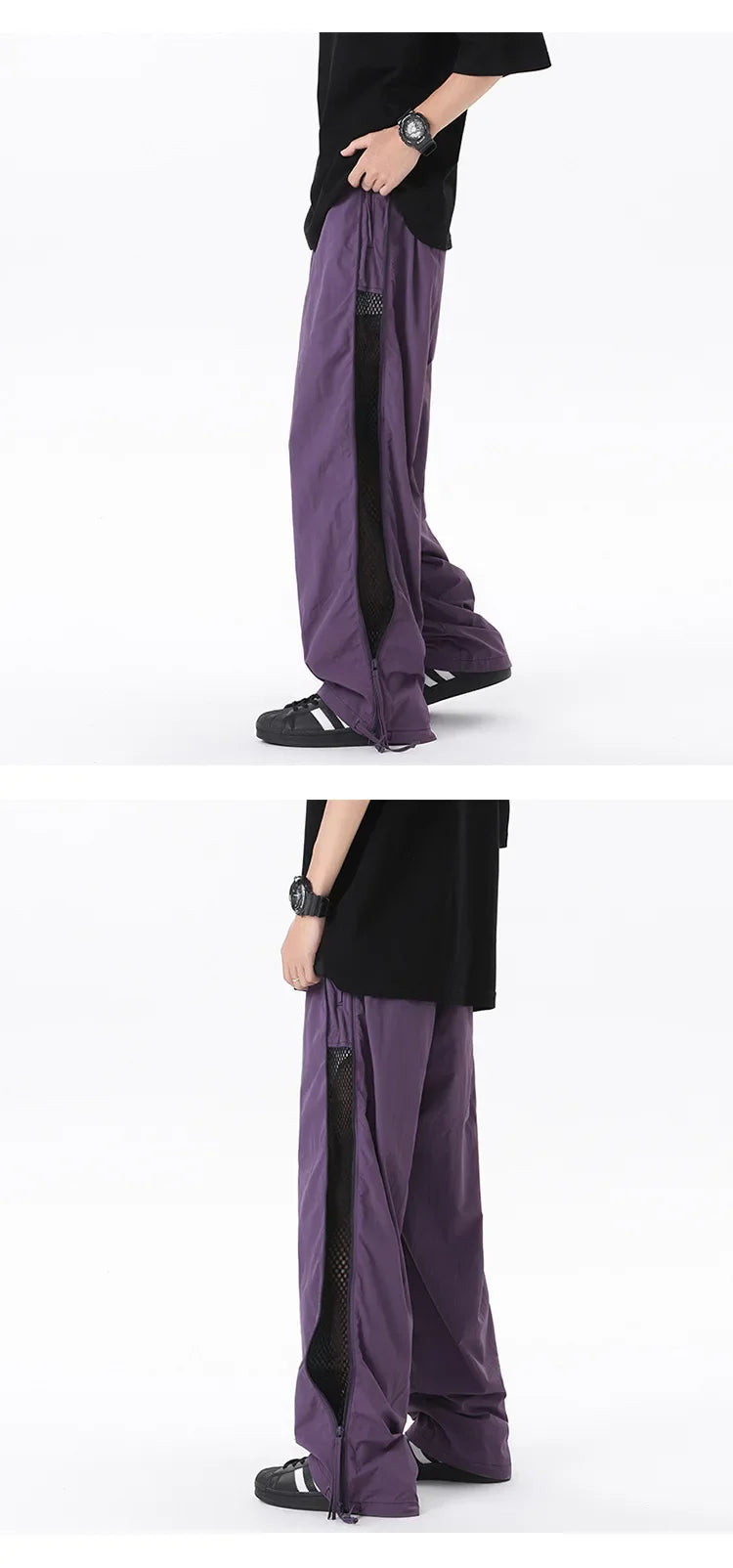 New  Men's Casual Straight Leg  Teenage Pants