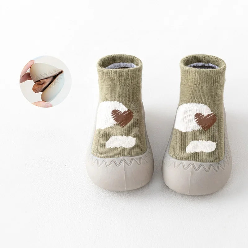 Cute Cartoon Infant  Kids Baby Socks Shoes