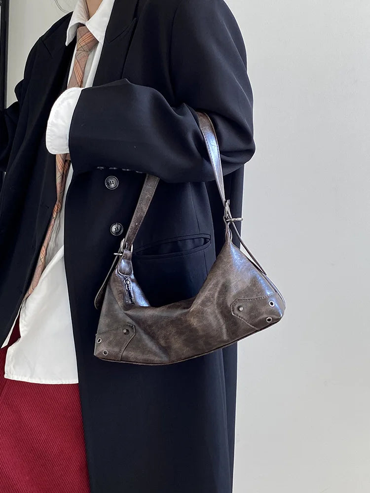 Spicy Girl Y3K Wasteland Leather Bag