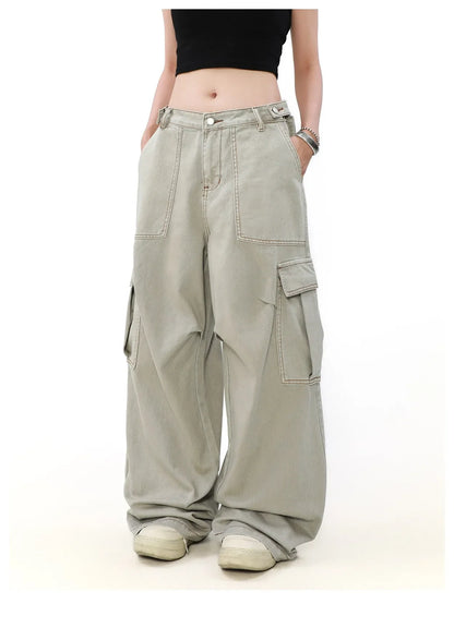 Retro American Vintage Loose Work Pants