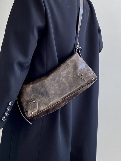 Spicy Girl Y3K Wasteland Leather Bag