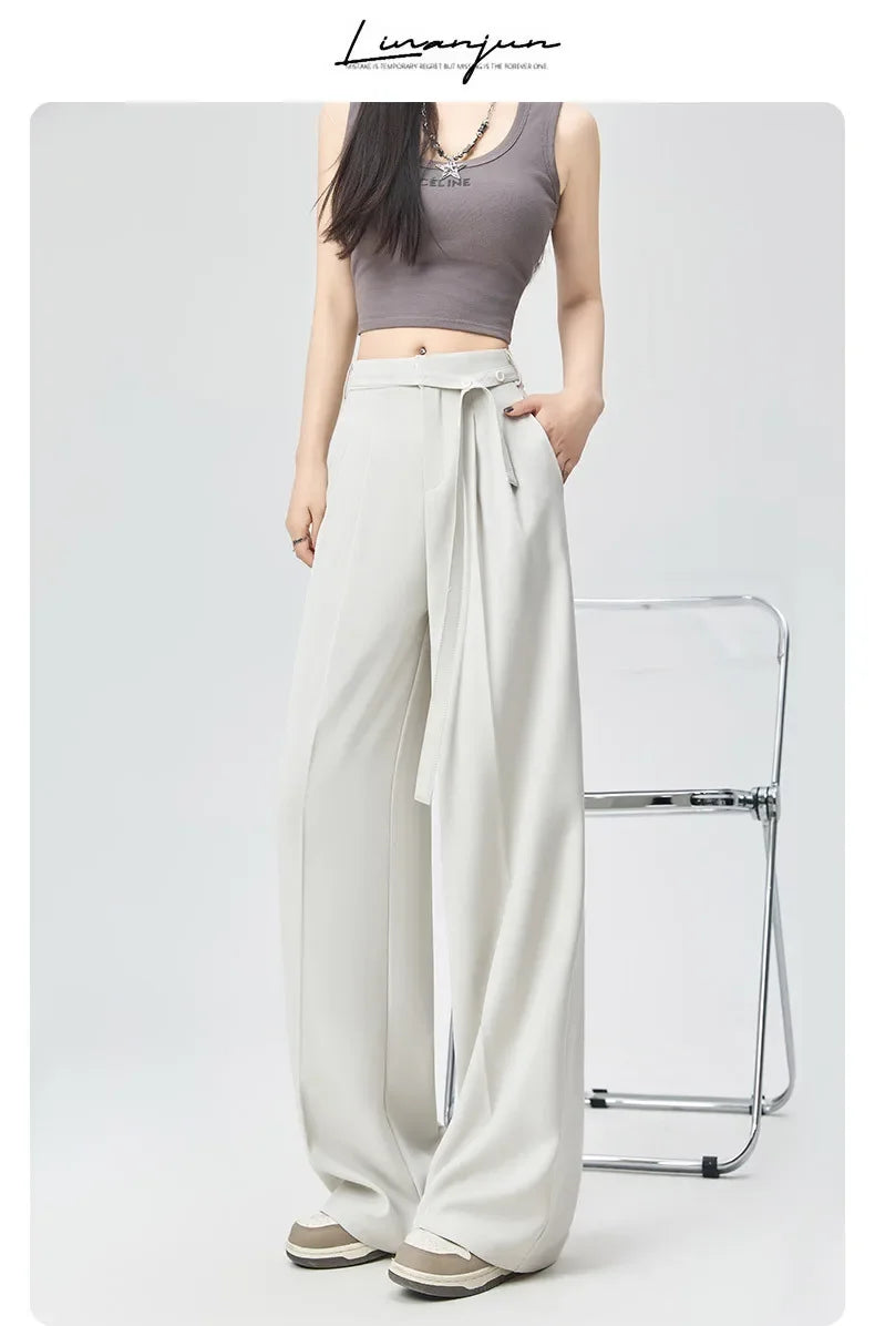 Women's Loose Drapey Suit Pants