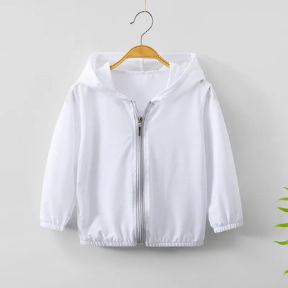 Kids Thin Ice Silk Sunscreen Hoodie