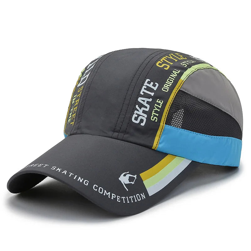 Quick Drying Thin Breathable Baseball Cap