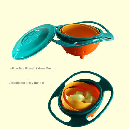 Gyro 360 Rotate Spill Proof Feeding Dish