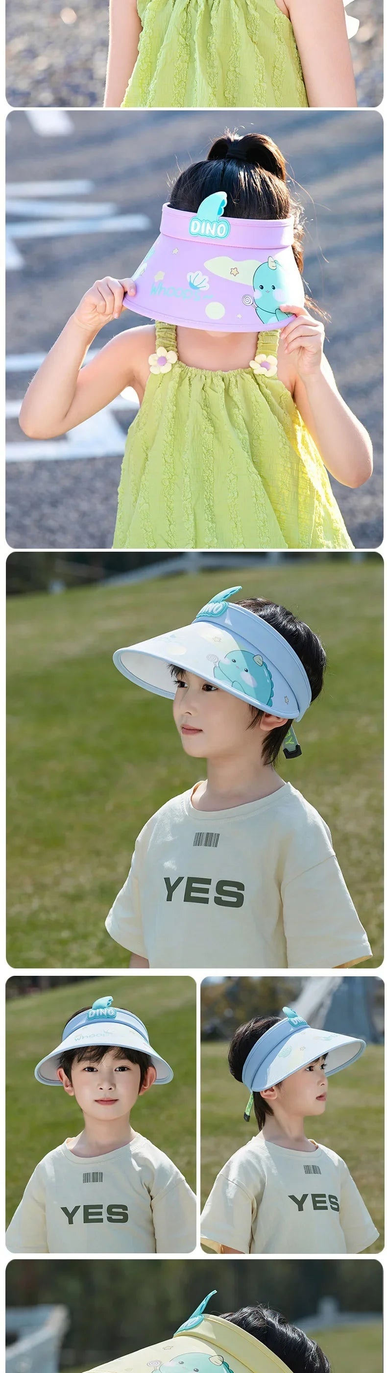 Wide Brim Girls Boys Sun protection Hat