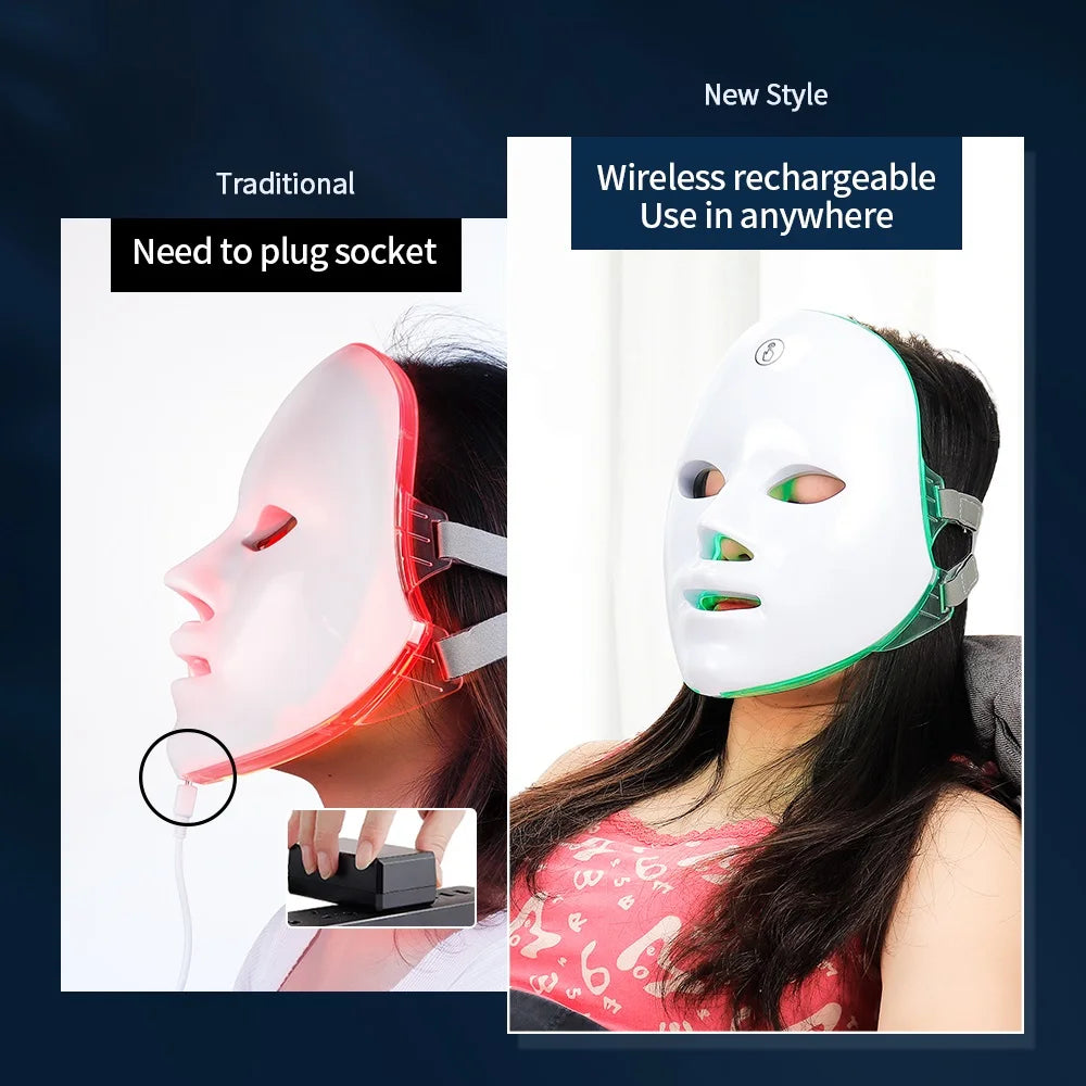GlowLift™ Pro — for Wrinkles, Acne & Skin Firming LED Face & Neck Therapy Mask