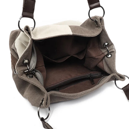 Canvas Retro Tote Bag