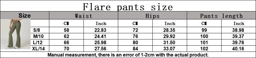 High Waist Bell Bottoms Yoga Pants