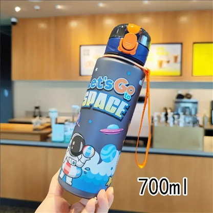 Kids Astronaut Water Bottle  BPA-Free 700ml