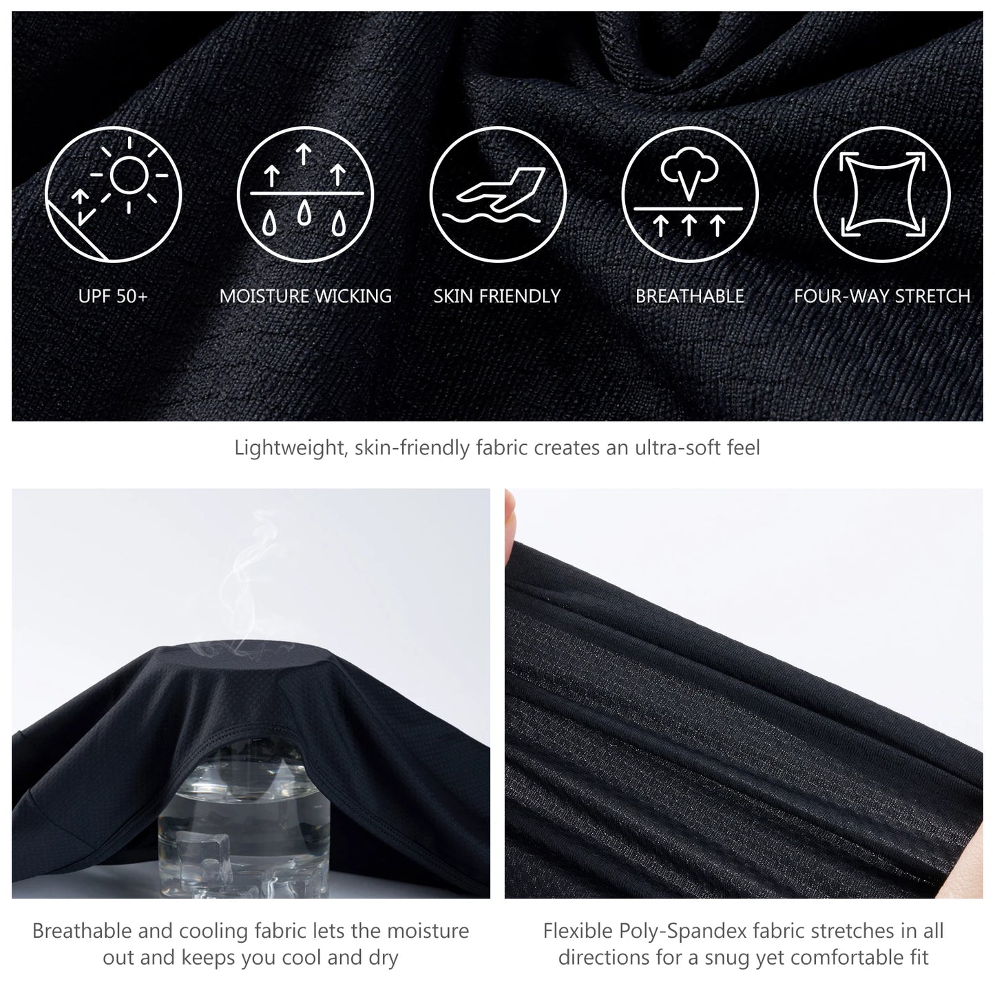 UPF 50+ Ultra-thin Summer Hoodie Jacket 