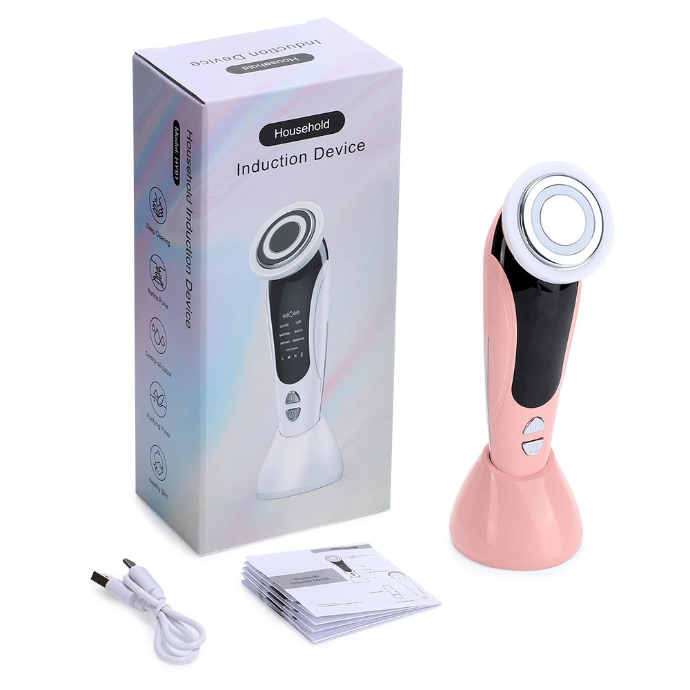 7 in 1 RF EMS  Wrinkle Removal Face Lift Multifunction Facial Massager Skin Care