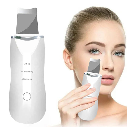 Ultrasonic Skin Scraper – Deep Pore Cleansing Facial Device for Men & Women, Professional Skin Care Tool