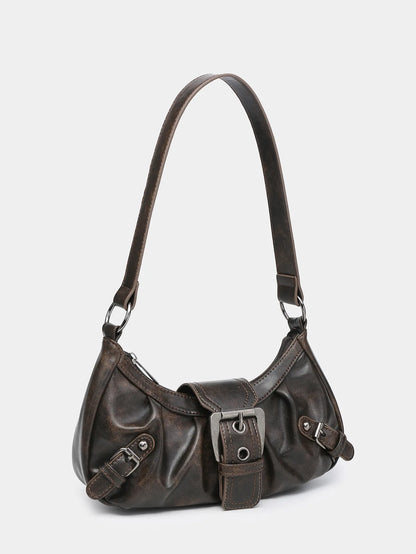 Spicy Girl Y2K Wasteland Leather Bag