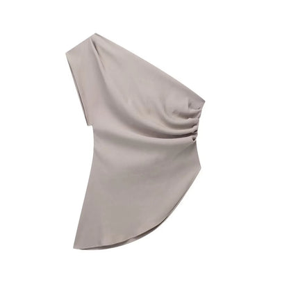 Asymmetric Off-Shoulder Top